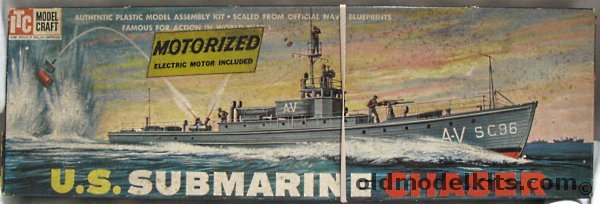 ITC 1/74 US Navy WWI Submarine Chaser (Sub Chaser), 3682-249 plastic model kit